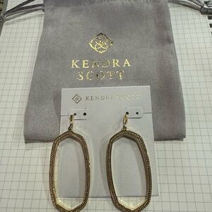 Kendra Scott Gold Geometric Earrings